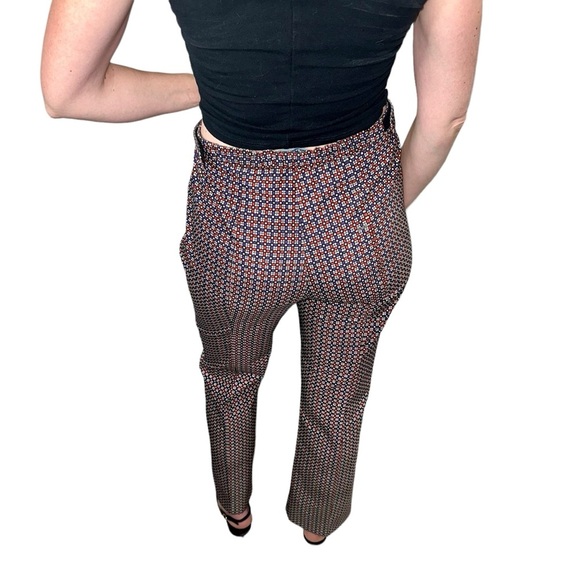 Prada Geometric Print Straight Leg Trousers - Picture 2 of 11